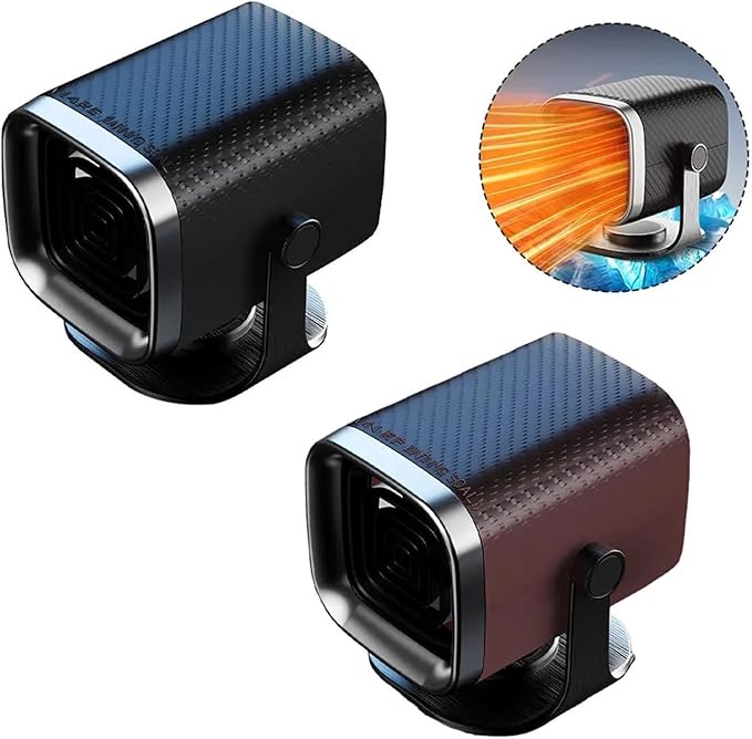 Calefactor Eléctrico Portátil para Auto 12V/24V Cerámico PTC 100W/150W miniatura 5