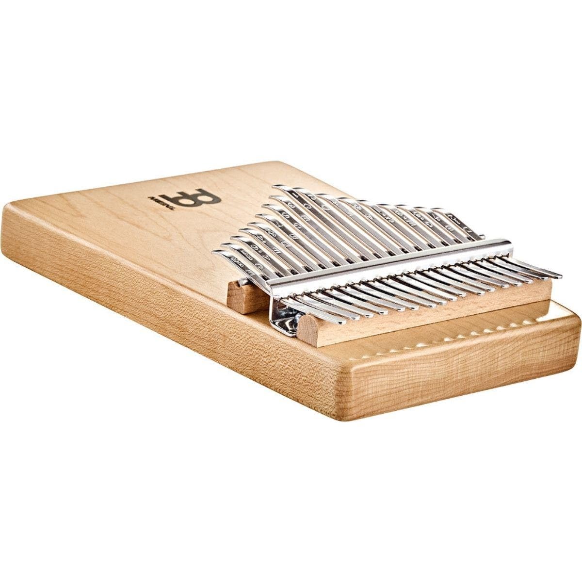 Sonic Energy Solid Body Kalimba – 17 notes, do majeur – Pour la méditation, le yoga, la percussion – Bois d'érable – Accessoires inclus (KL1704S)