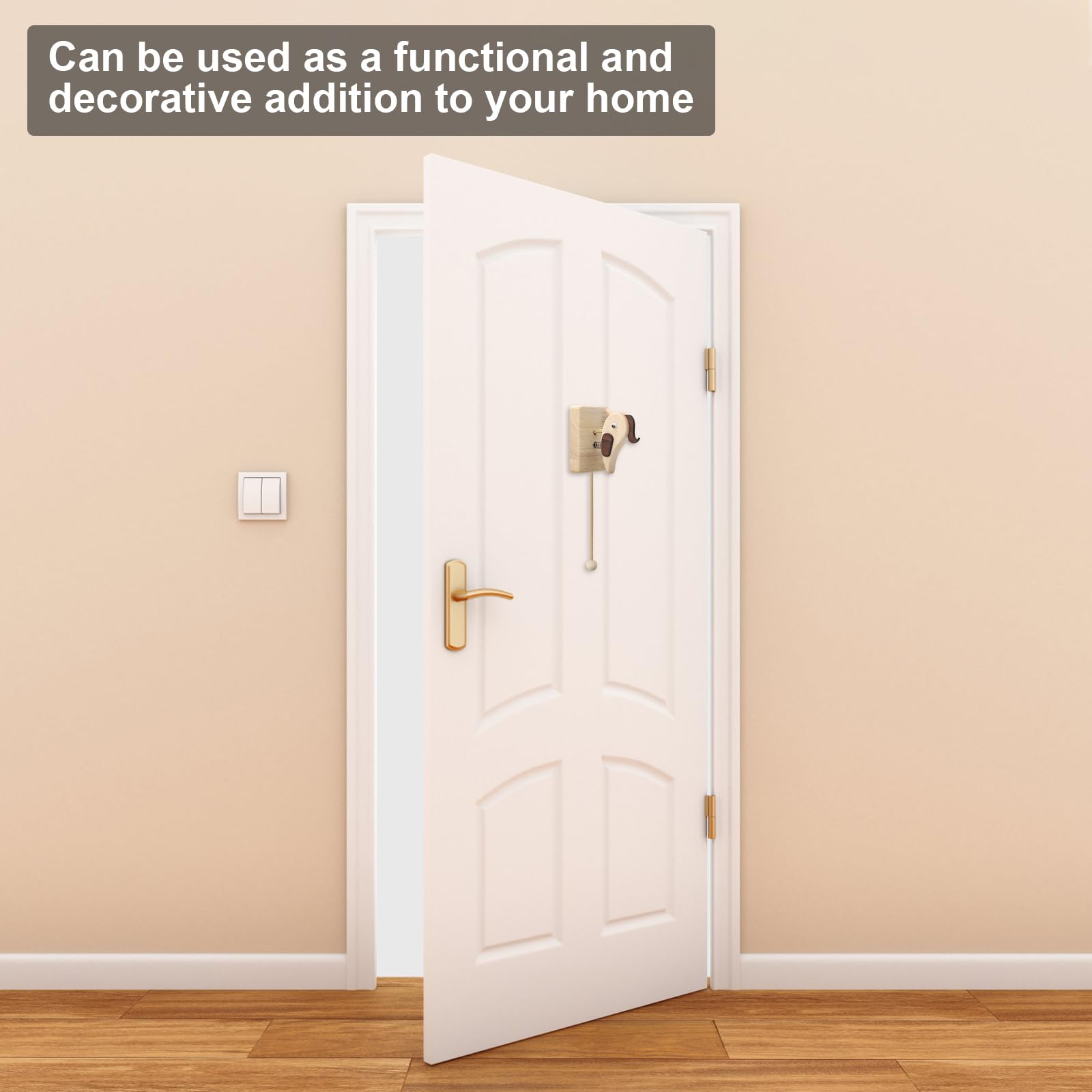 Campanello A Picchio In Legno Per Bambini Eli® | Per Case Sull'Albero E Casette Gioco | Decorazione Giardino - Foto 11