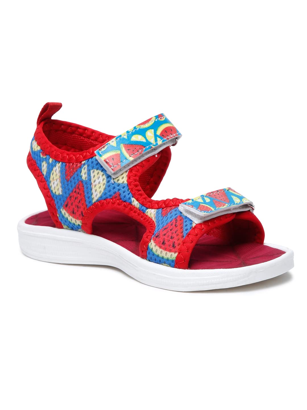 ELISE Girls Red_Flat Sandal_9-10 UK (NLS005) (B0BSL9TCVJ) Amazon Price History, Amazon Price Tracker