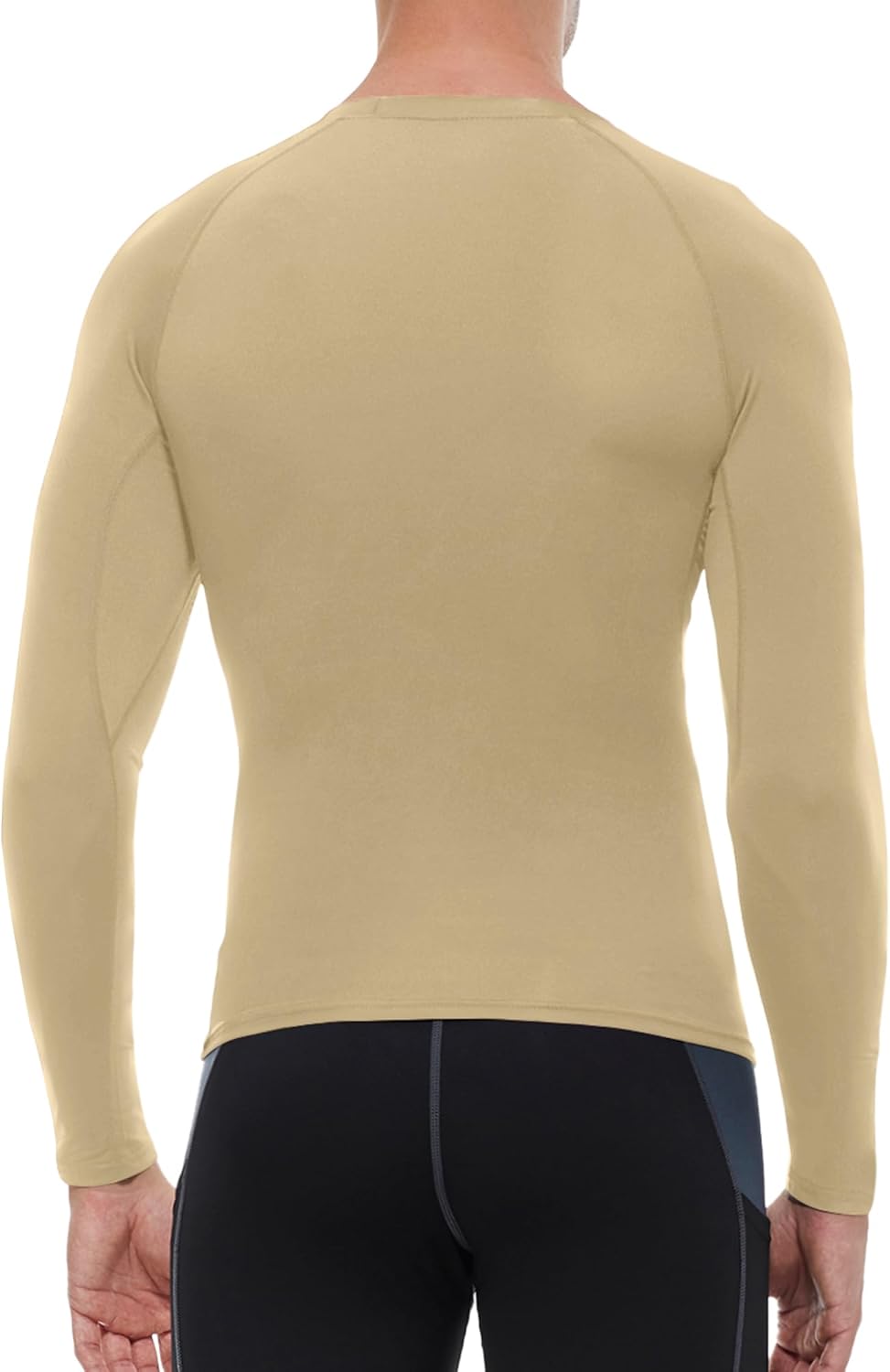 SPVISE 1 or 3 Pack Men's Compression Shirts Long Sleeve Workout Gym T-Shirt Running Top Cool Dry Sports Baselayer Undershirts - Image 8