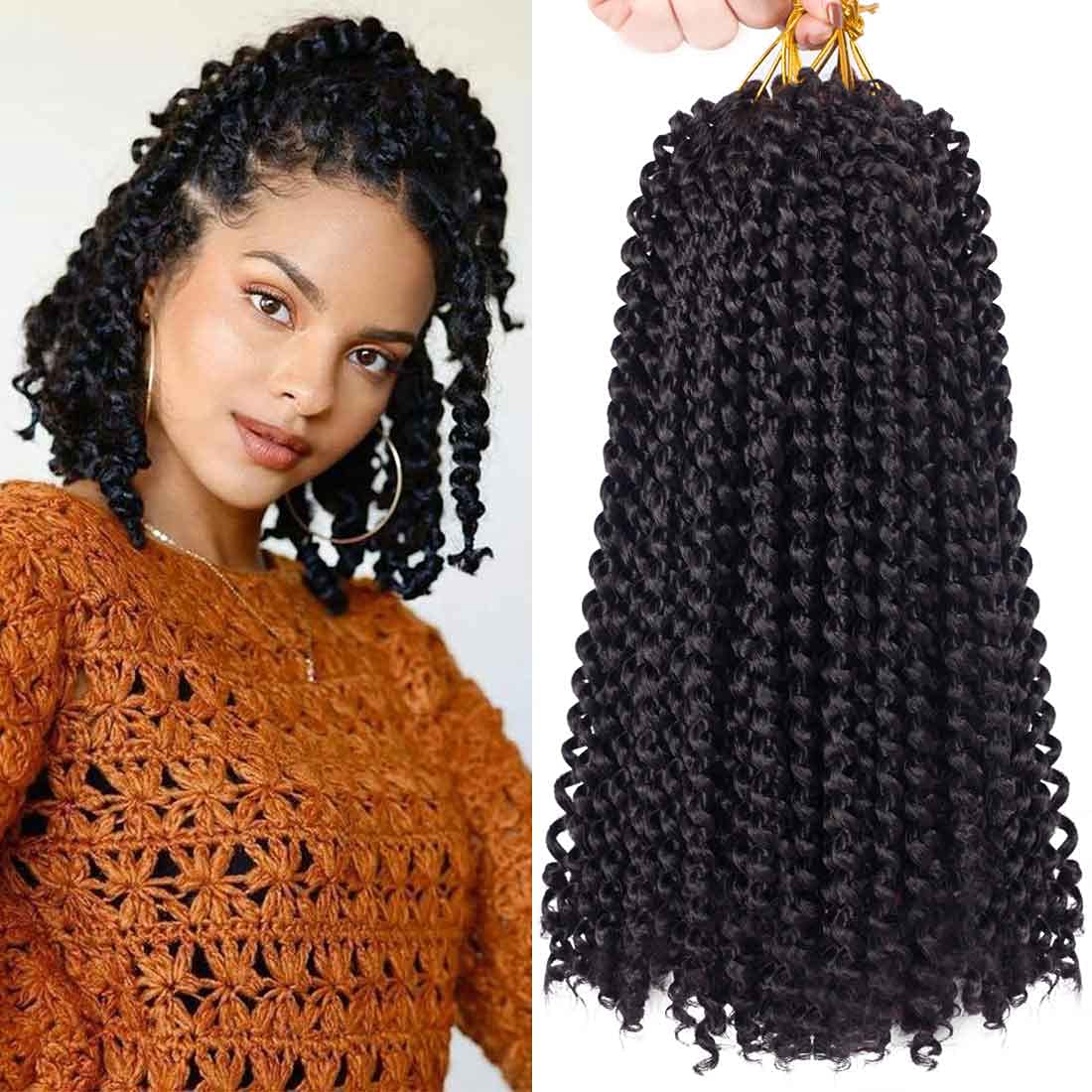 Buy DRS Passion Twist Hair 12 Inches 7Packs Water Wave Braiding Hair