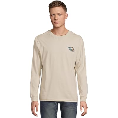 Мужская рубашка Salty Crew Live Bait Long Sleeve Tee bone