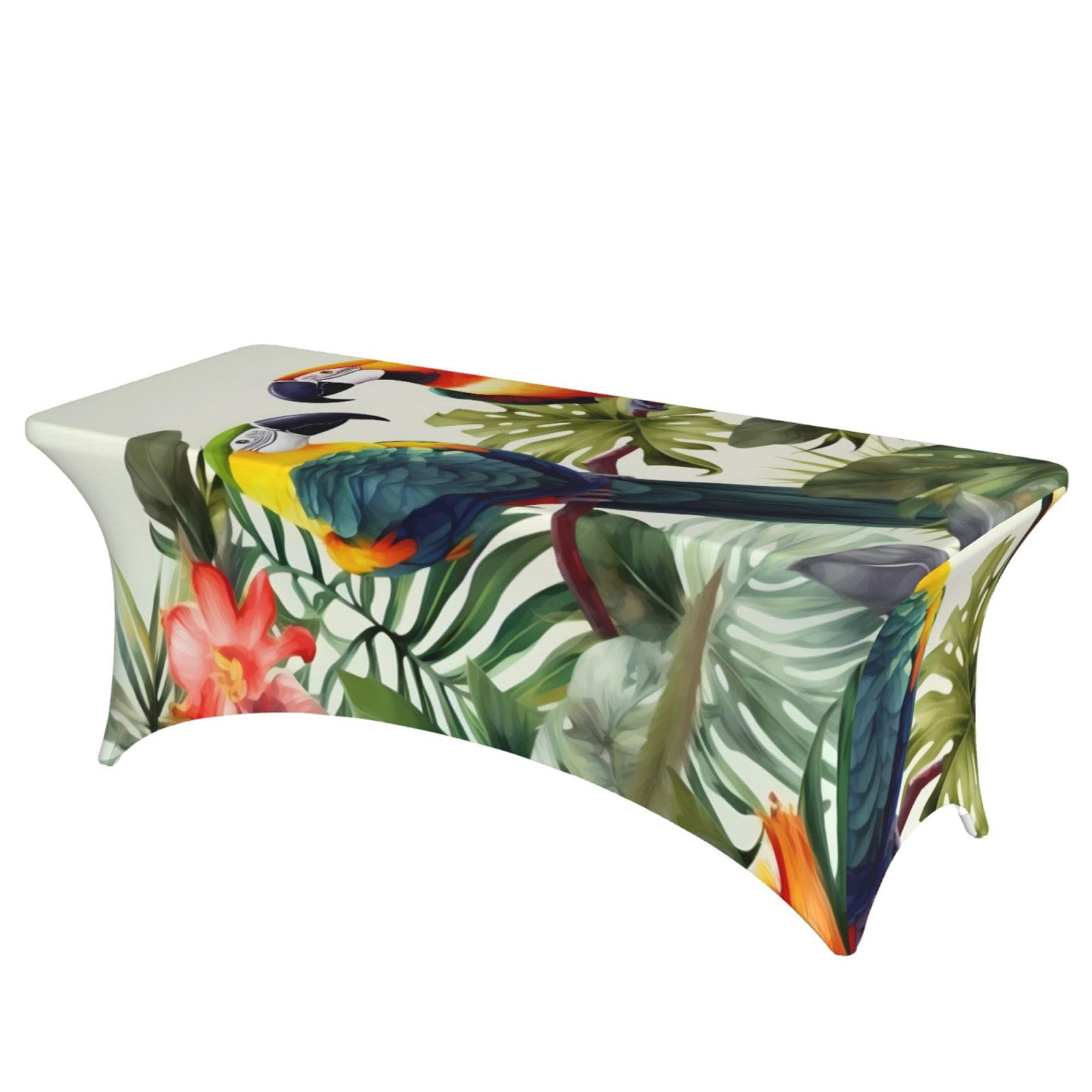 Nappe élasthanne 1,8m lavable infroissable table rectangle