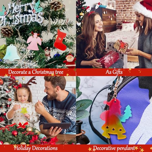 UTEFIF Christmas Silicone Molds, Christmas Tree Ornament Molds - Image 4