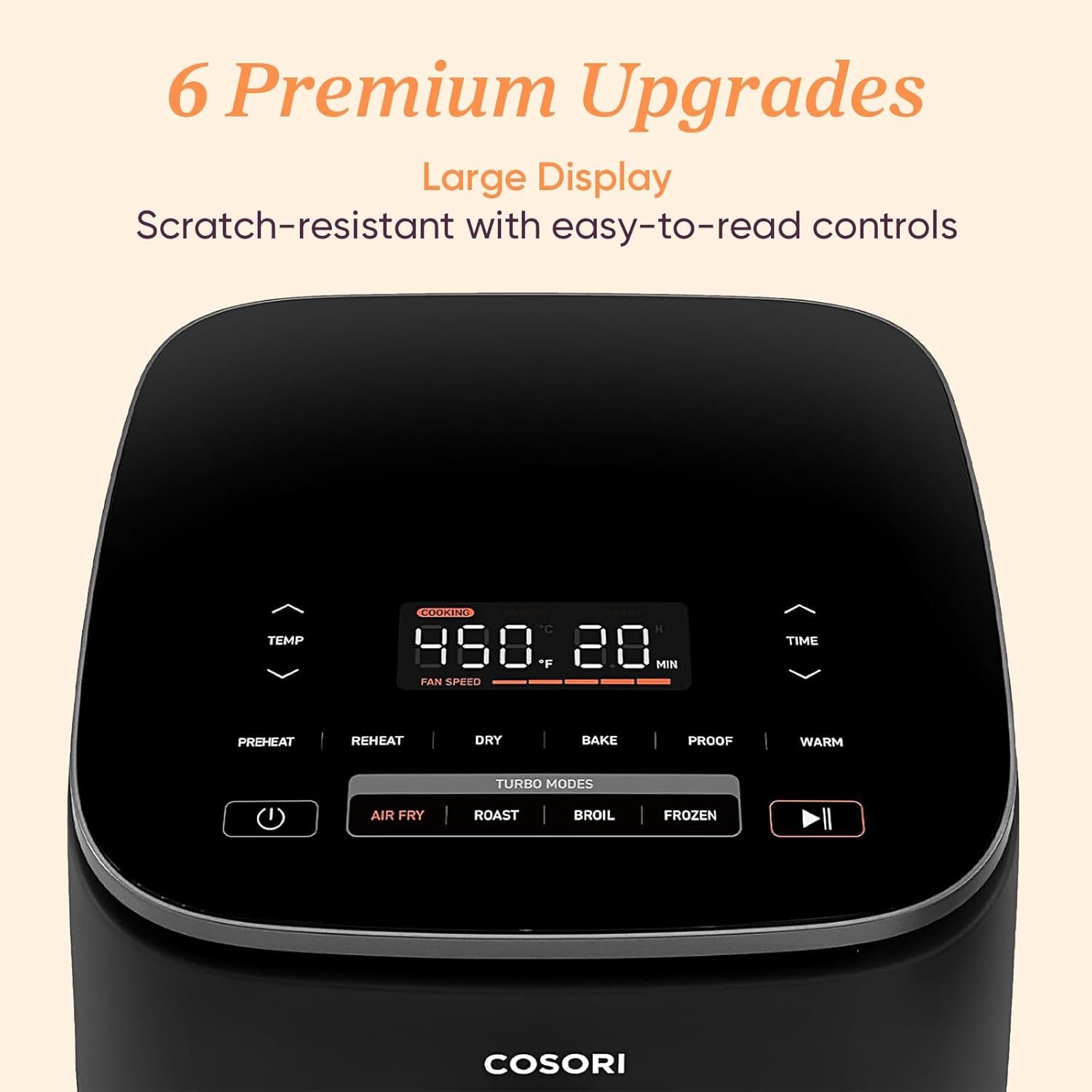 Cosori 9-in-1 TurboBlaze Air Fryer: The Ultimate Kitchen Multi-Tool for Perfectly Cooked Meals!