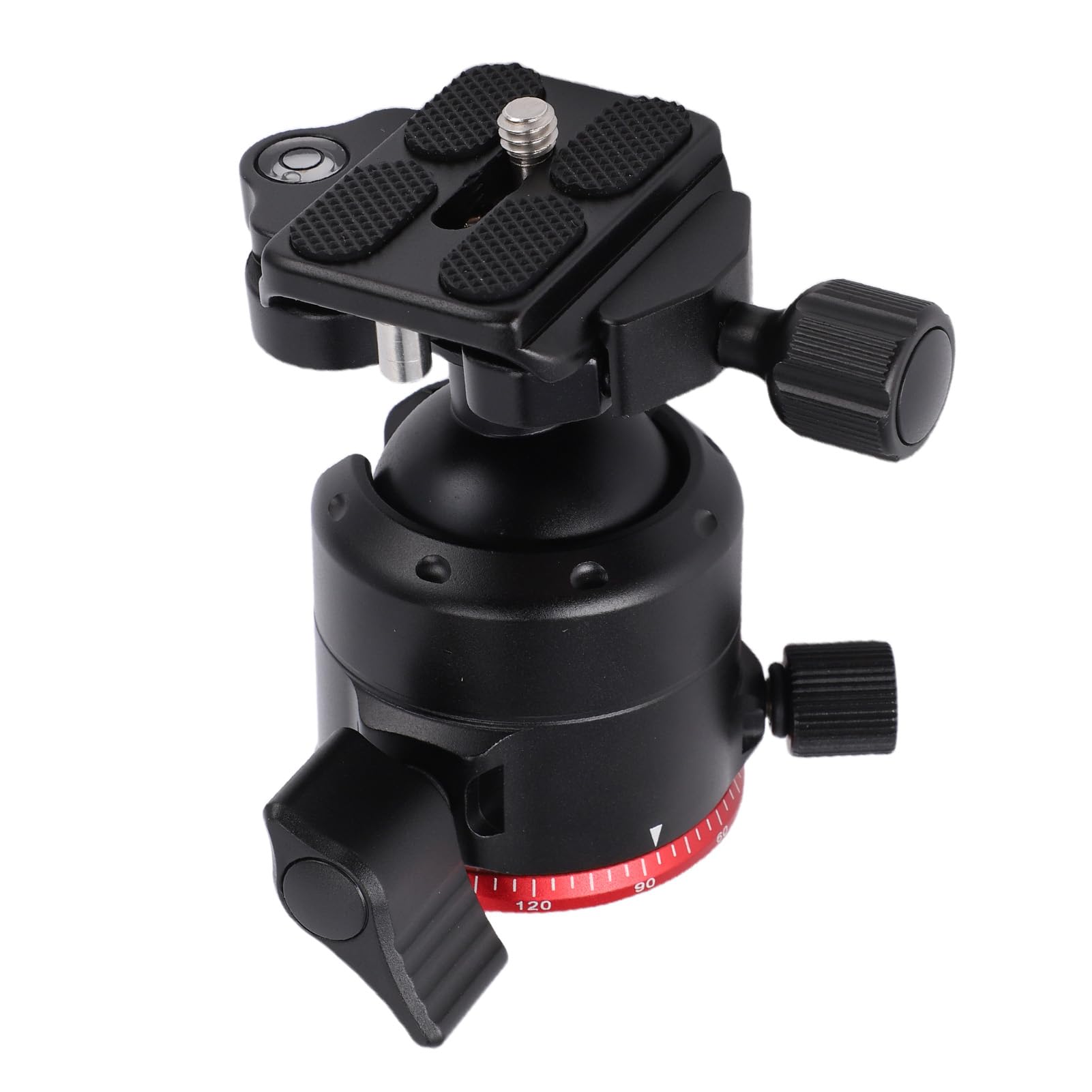 Matybobe Treppiede Testa Panoramica Rotazione 360° in Alluminio, Capacità