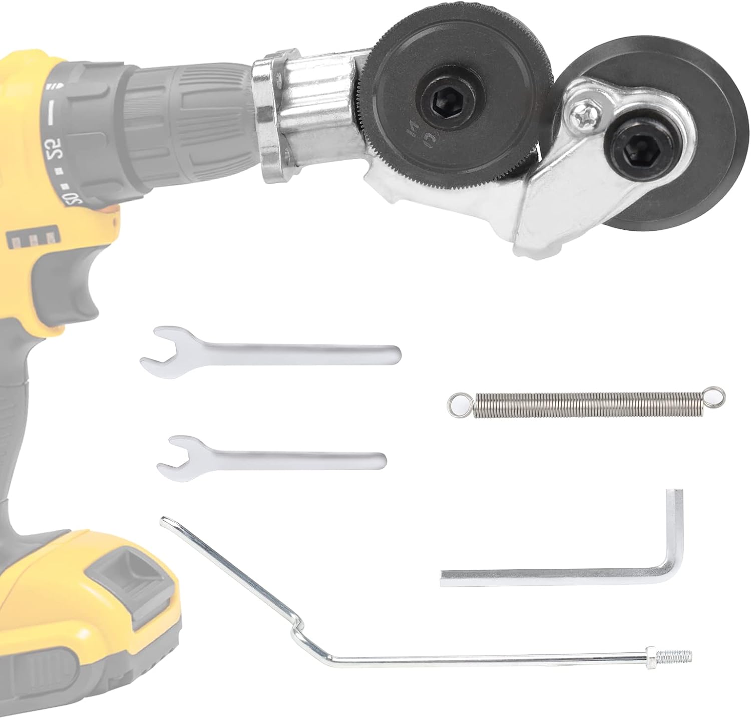 XEERUN Electric Drill Plate Cutter, Tin Snips Electric, Electric Metal