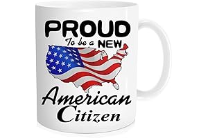 Celebrate Your New Citizenship: the 'Proud to be American' Mug