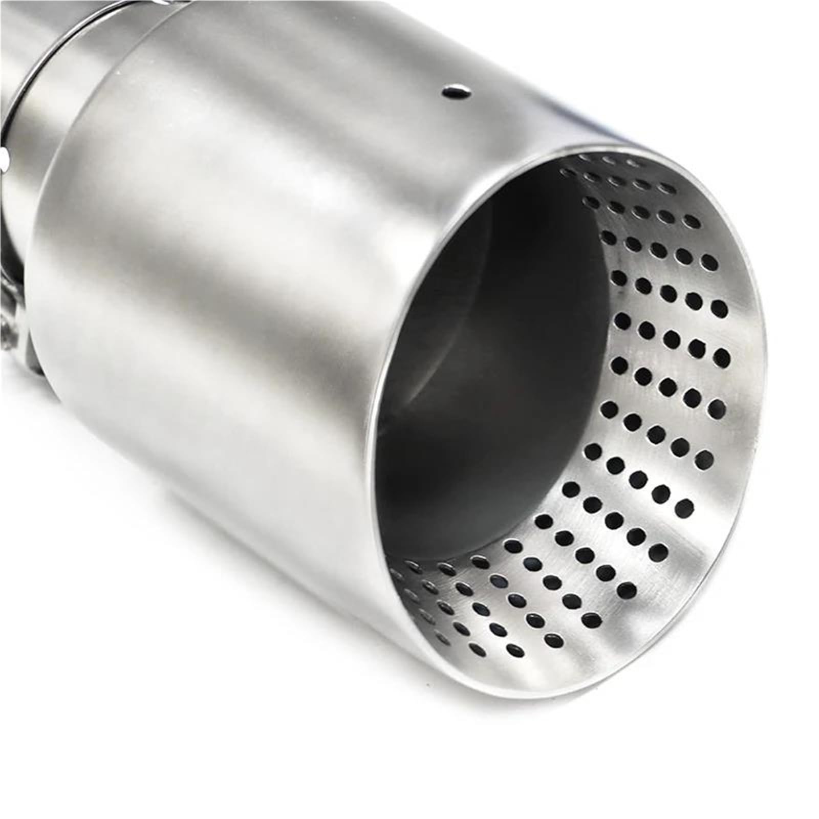 Dla Golfa 7 Dla Golfa R Dla GTI 54mm 60mm 63mm 1 Szt Matowa Stal Nierdzewna Końcówka Wydechu Samochodowego Układ Wydechowy Końcówka Tłumika Dekoracja(1 PCS ID66MM OD89MM)
