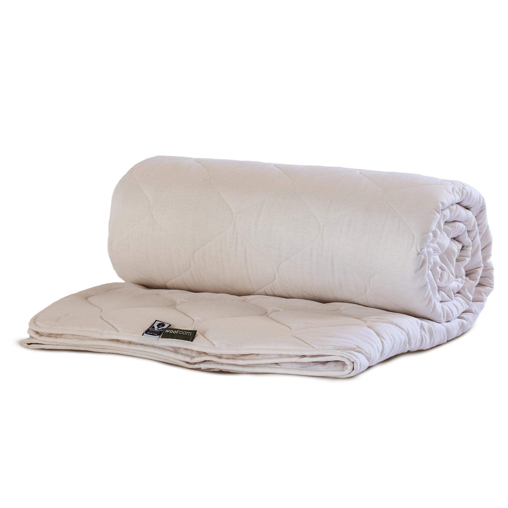 Classic Light Wool King Duvet 2-5 tog Allergy Friendly Summer Cool Comfort - Traceable Heat Regulating 100% British Wool Bedding for Better Sleep Naturally - Feather and Down Alternative