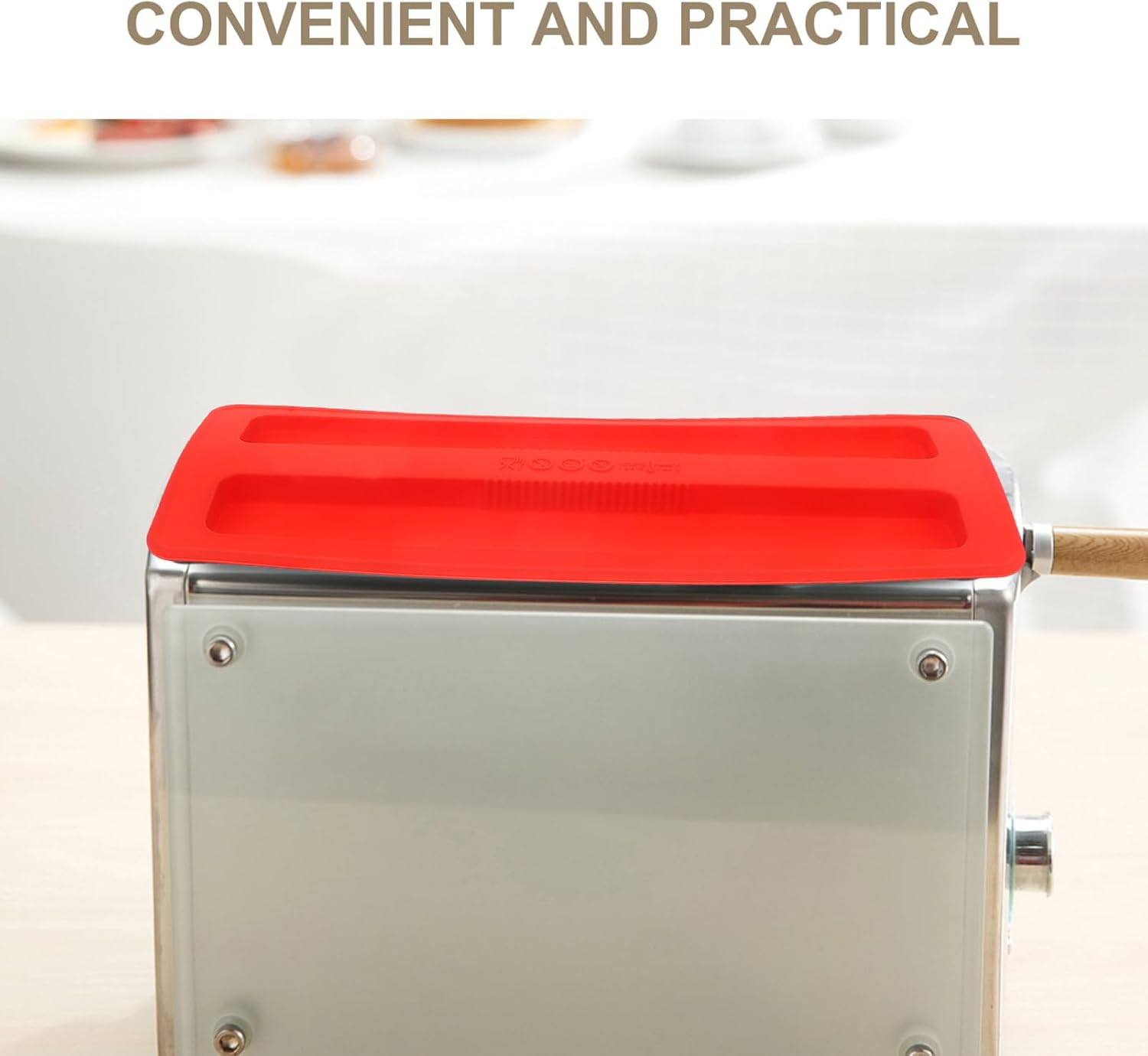Silicone Toaster Cover for Two Slot Toaster and Bread Machine