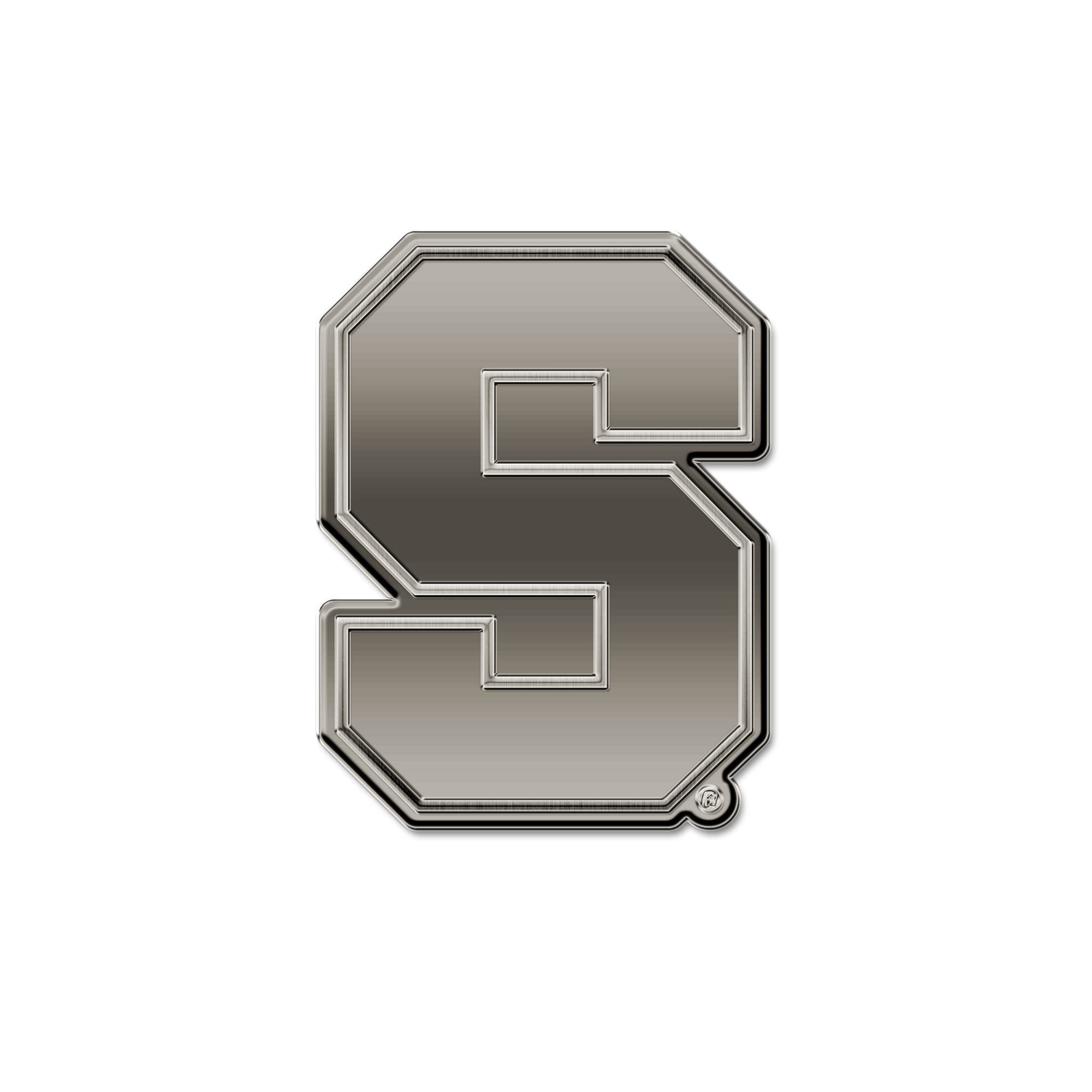 Rico Industries NCAA Syracuse Orange Antique Auto Emblem Antique Nickel Auto Emblem for Car/Truck/SUV