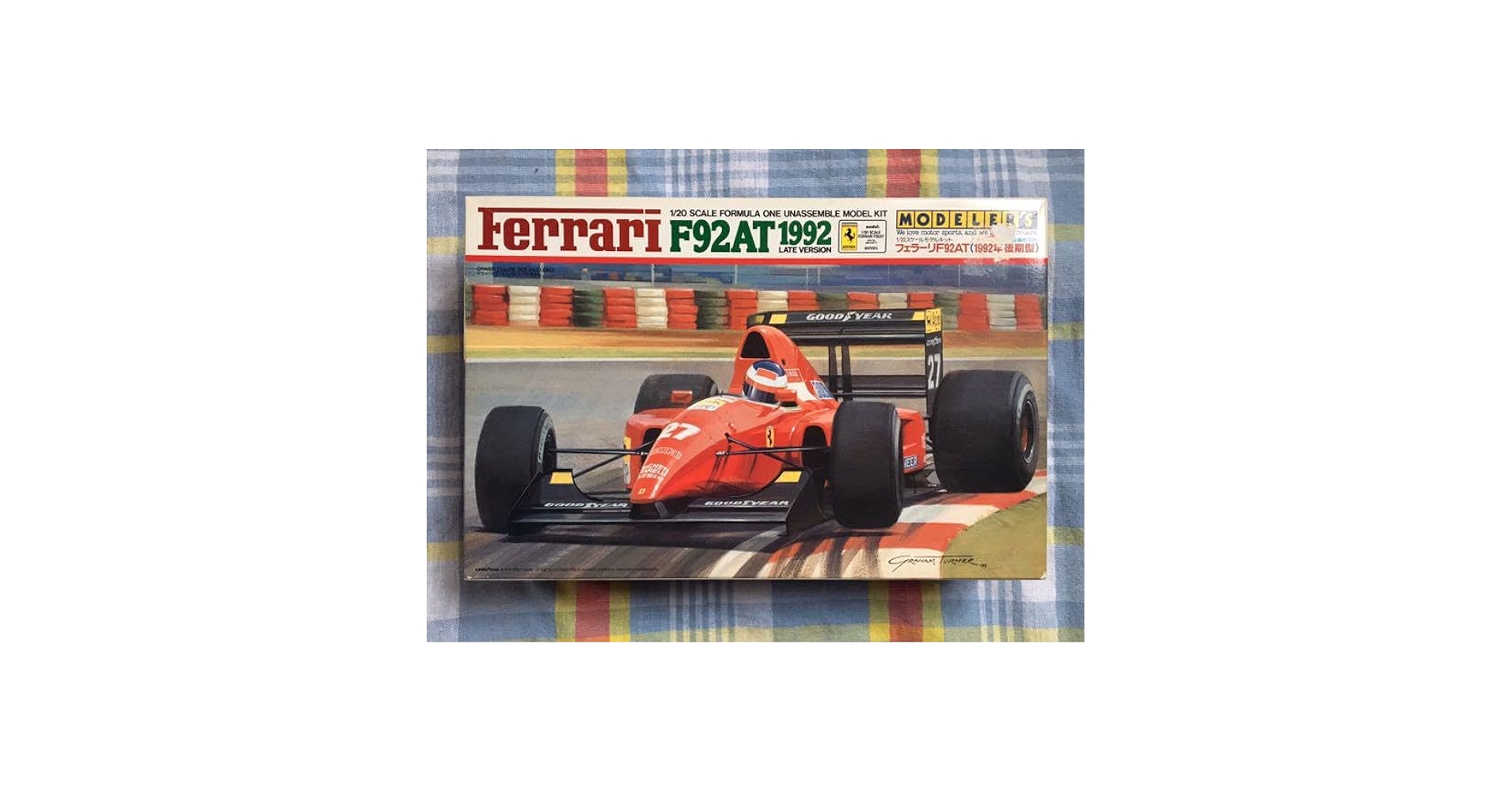 Amazon.co.jp: 絶版 旧モデラーズ 1/20 フェラーリF92AT w