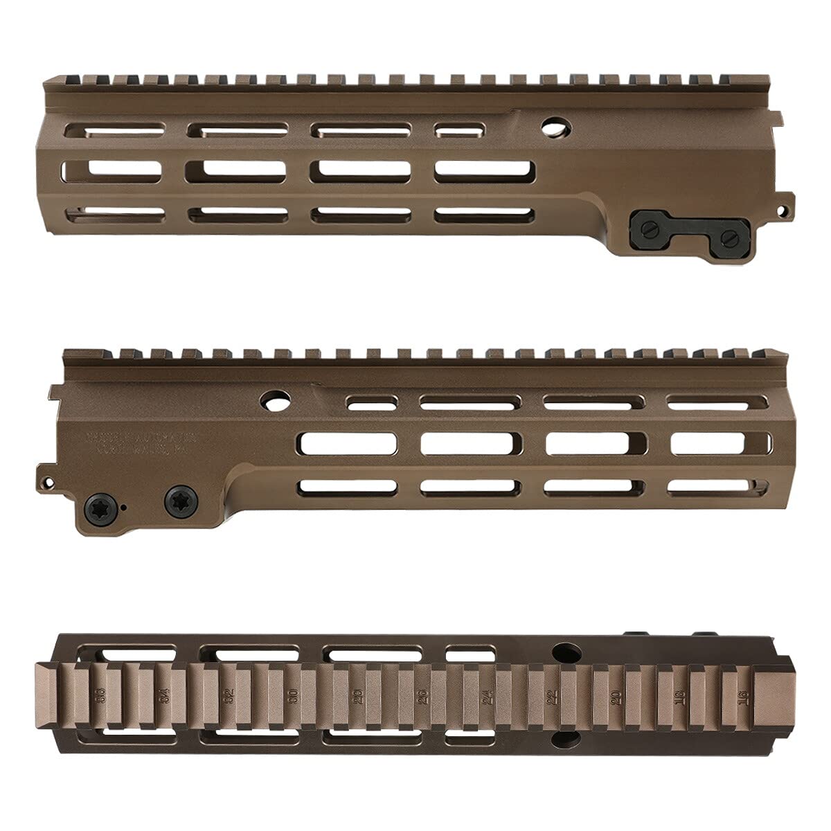 Amazon | Zparts Geissele URG-I/Mk16タイプ 9.3inchハンドガード