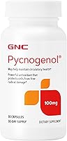 Vista 1 de GNC Pycnogenol 100mg Suplemento, apoya la salud circulatoria, 30 porciones