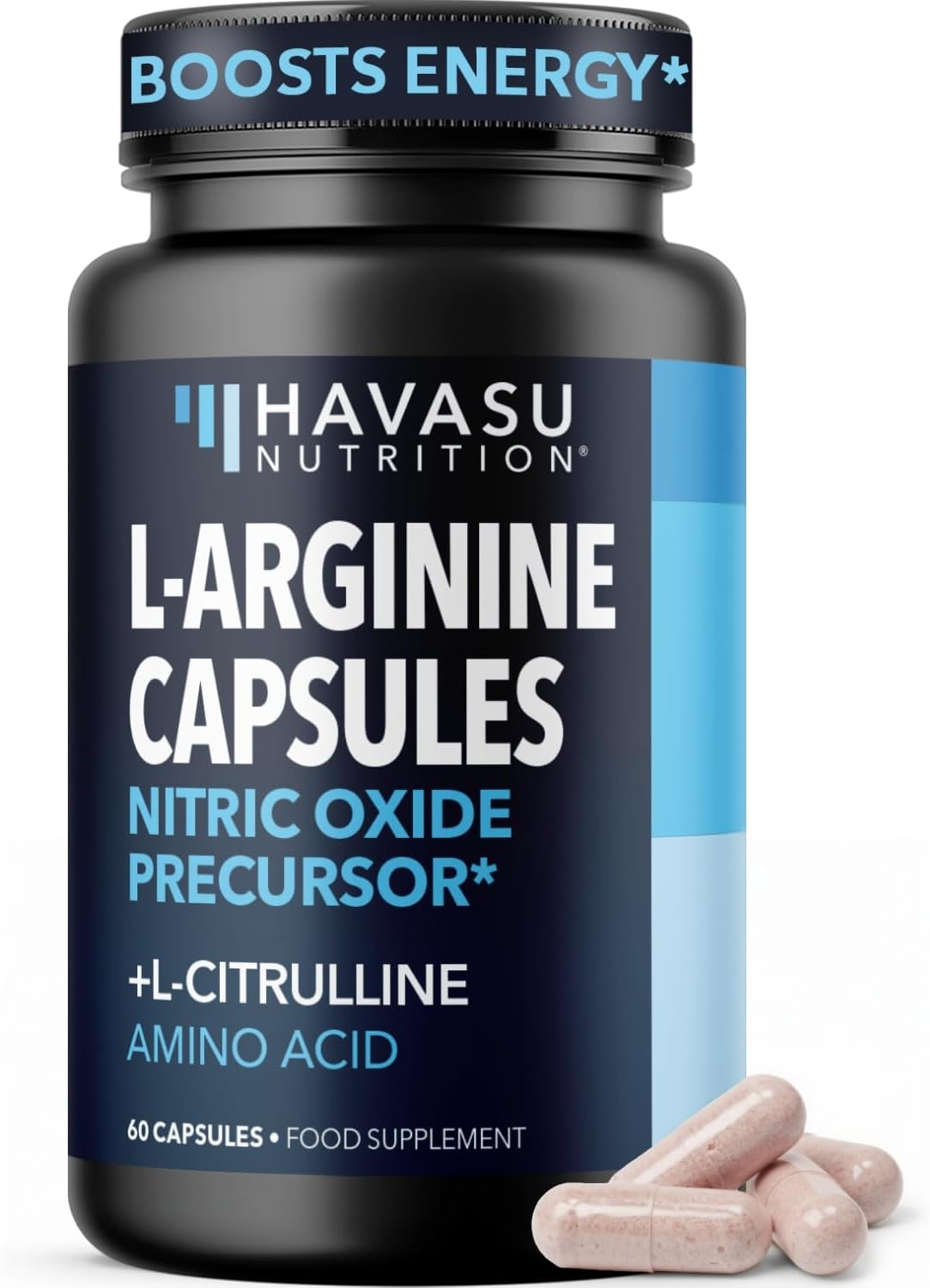 – L Arginine and L Citrulline Complex Nitric Oxide Supplements 1300mg