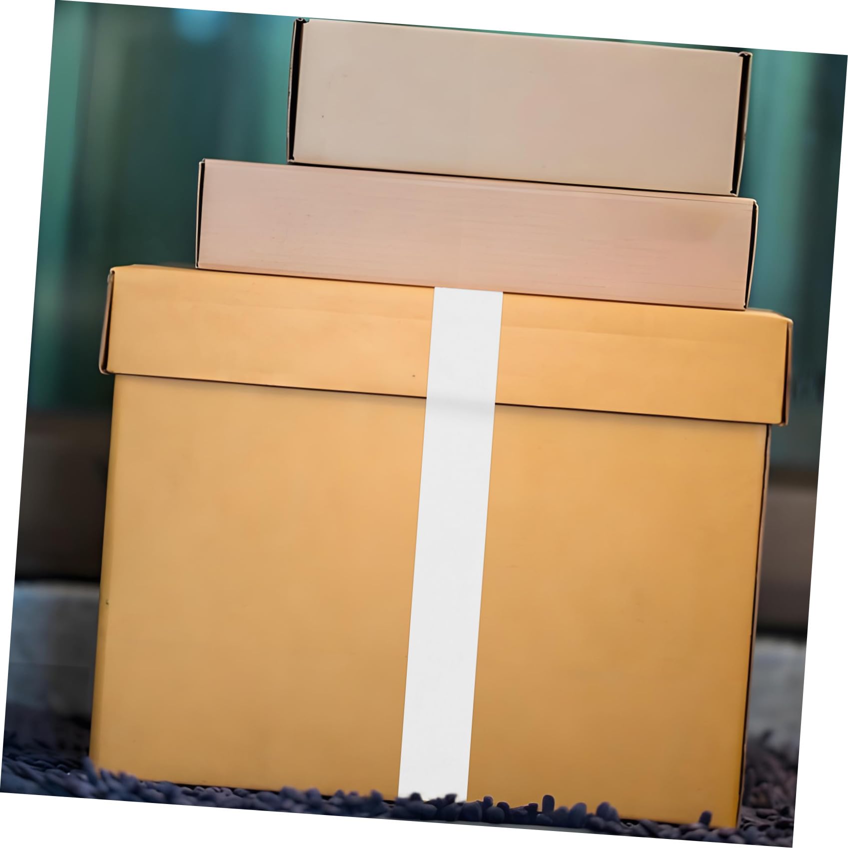 2rotoli Nastro Per Resistente Bianco Nastro Spedizione Per Scatole Postale