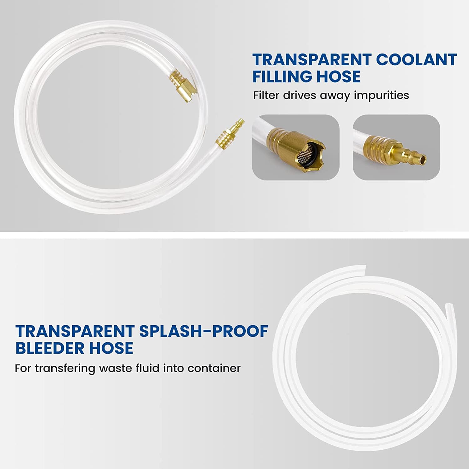 Kit tester pressione liquido raffreddamento radiatore 28 pezzi perdite sistema strumento ricarica sottovuoto
