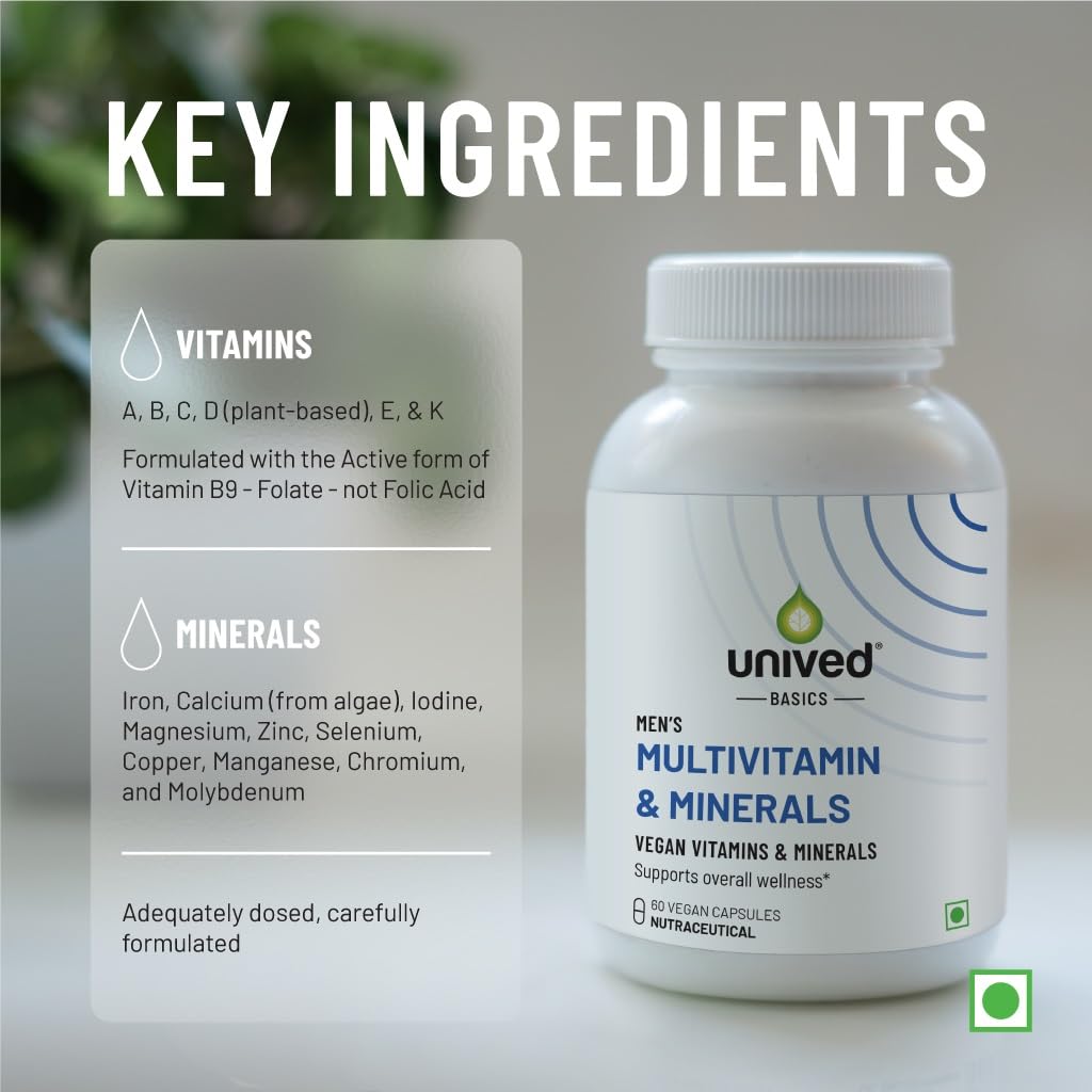 Multivitamin Rda Integrated Basics For Mercery Multivitamin And Mineral Capsules | 100% ...