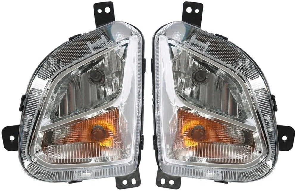 Front Bumper Cover Fascia & Grille Assembly Fit for Chevy Equinox 2018-2021 Bumper Grille Cover Headlight Kit