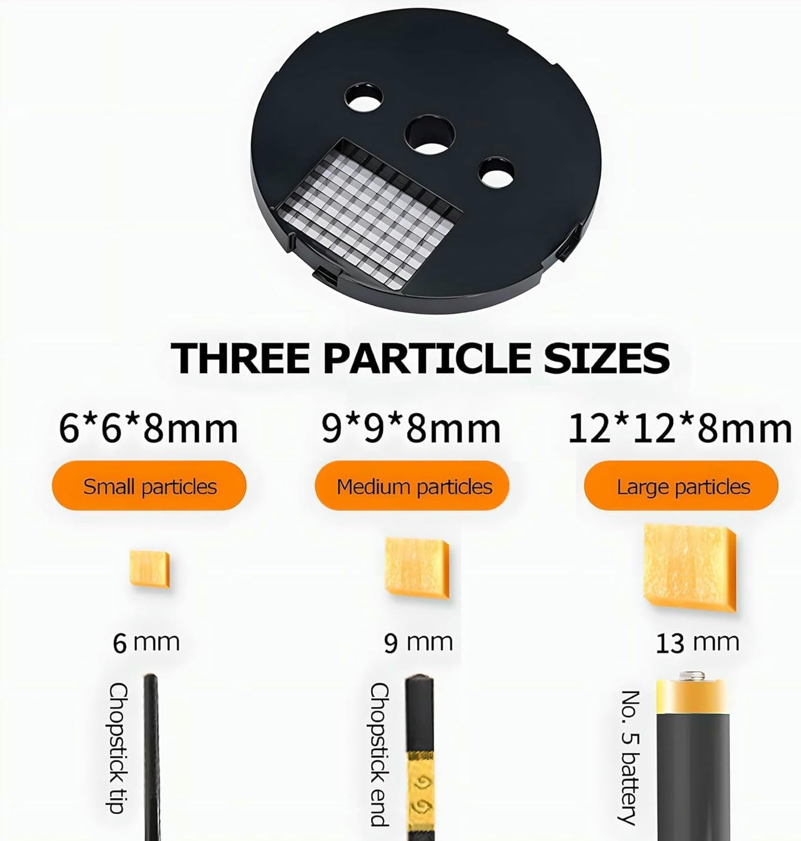 Tritatutto elettrico multifunzione, affettaverdure automatico, con lame in acciaio inox per una preparazione efficiente degli alimenti