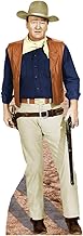 John Wayne Rifle at Side Life Size Cardboard Cutout Standup