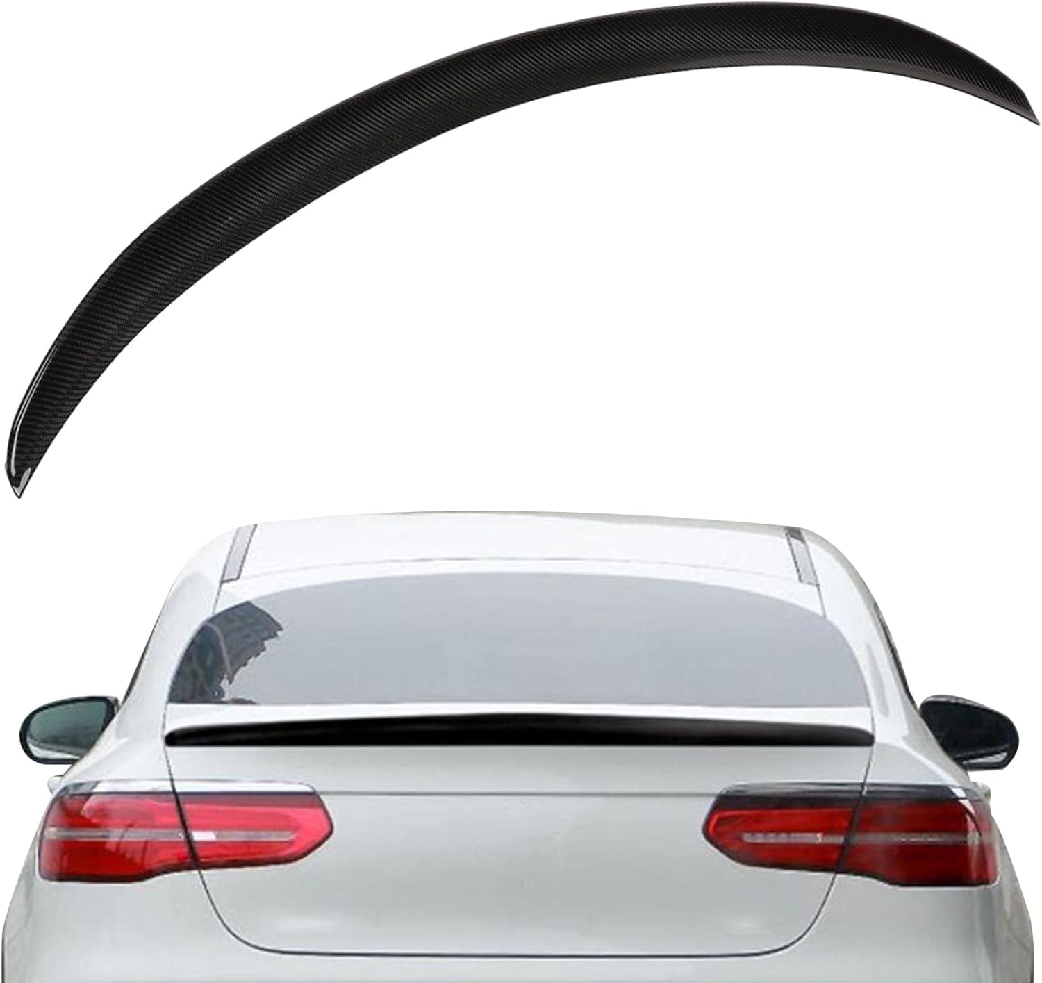 SCITOO Rear Spoiler Wing for Mercedes-Benz GLC250 2017-2018, for Mercedes-Benz GLC300 2016-2018, for for Mercedes-Benz GLC300 2020-2021, for Mercedes-Benz GLC350e 2020-2021