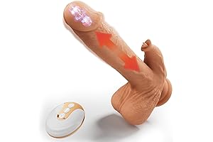 Realistic Vibrating Thrusting Dildo Vibrator Adult Sex Toy for Women