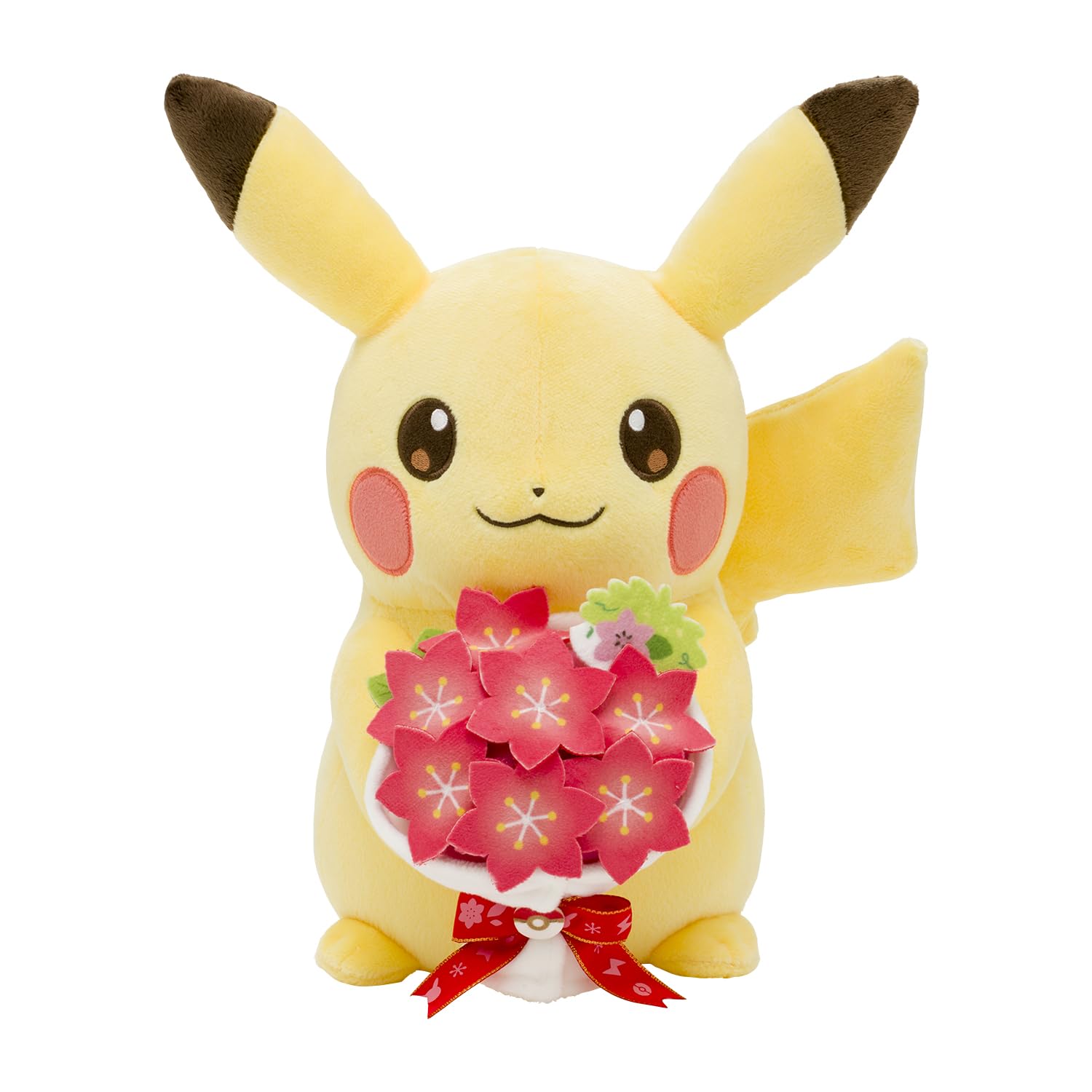 ポケモンセンターオリジナル ぬいぐるみ For You! ピカチュウとグラシデアのブーケ