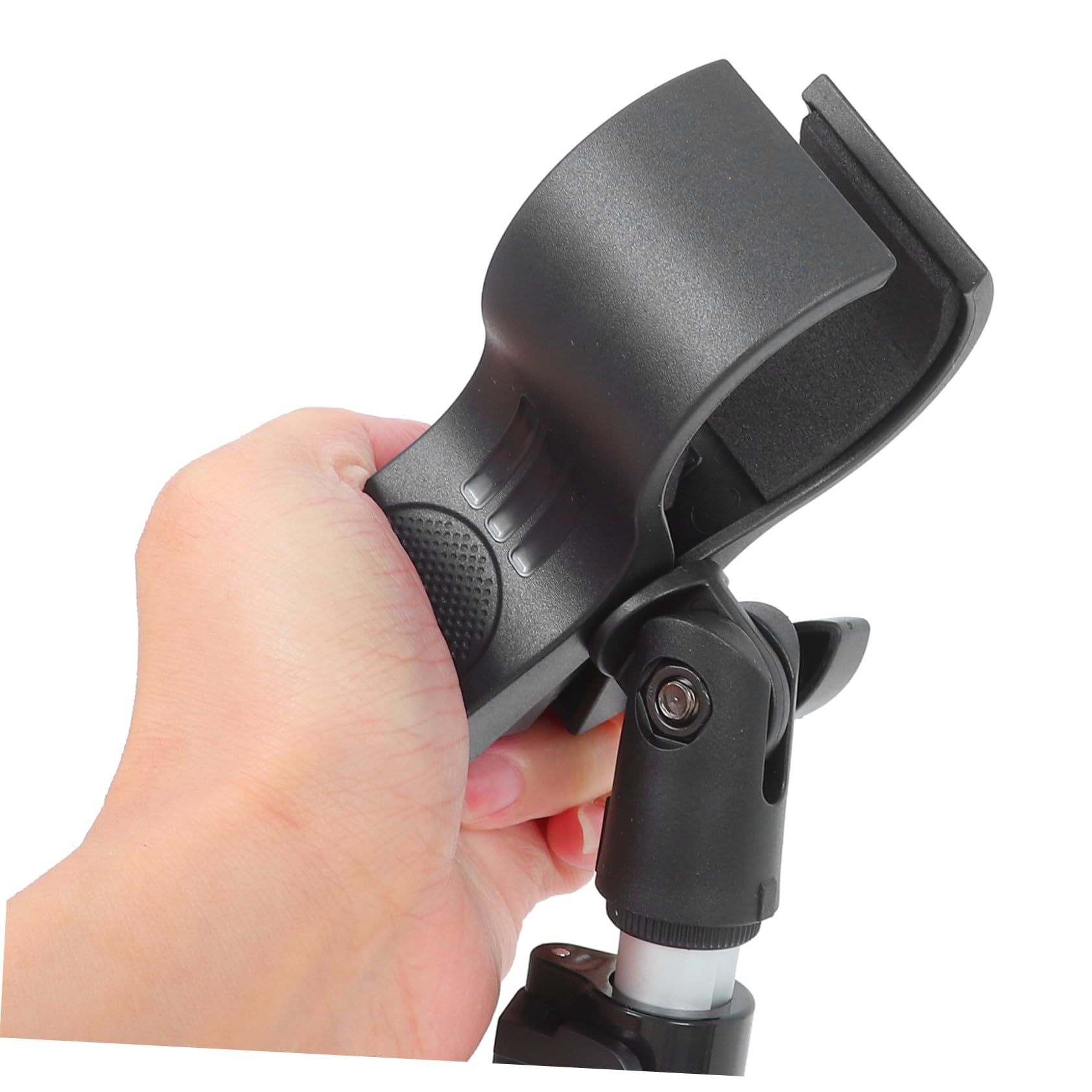 Healvian Support De SéChe-Cheveux Sur Pied RéGlable Et Pliable Avec Base Stable En Alliage D’Aluminium Et Plastique Stand Robuste Pour Usage Domestique Et Toilettage D’Animaux