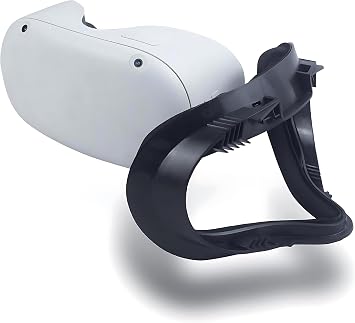 VR Facial Interface Bracket Cover for Oculus Quest 2 Anti-Sweat Anti-Leakage VR Facial Interface Bracket Eye Mask Cover Replacement Accessories