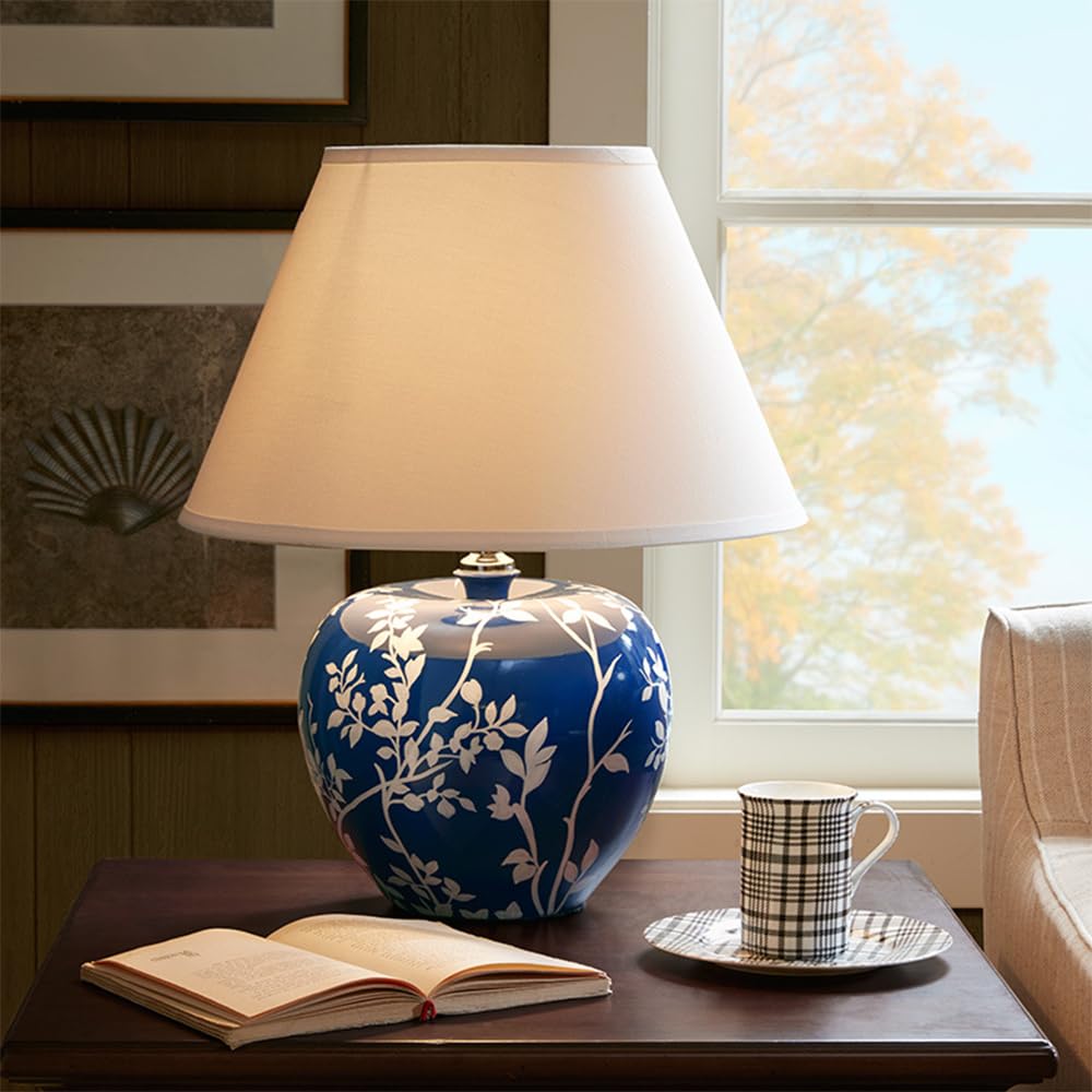 Moderna Lampada da Tavolo in Ceramica a Led Creativo Stile Americano Scrivania Luci Casa Soggiorno Camera da Letto Comodino Decorazione (Stile 9)