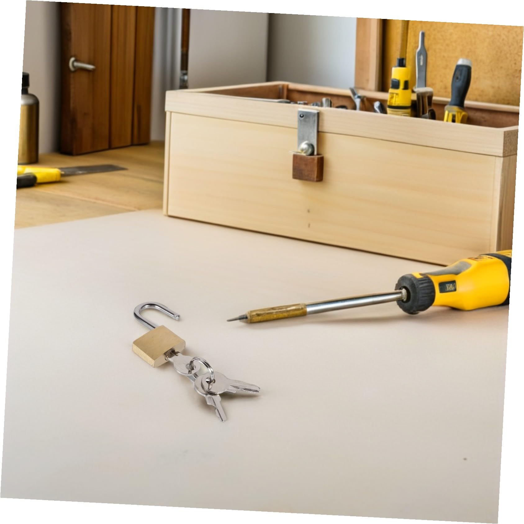 DOITOOL 12 pezzi Mini Lucchetti in Rame con Chiave Lucchetto Compatto per Bagagli Zaini Diari Valigie e Armadietti Serratura Portatile Leggera e Robusta per Sicurezza Quotidiana