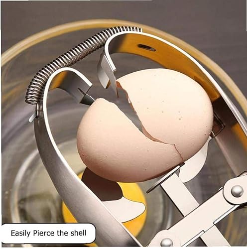 Miniatura 1 de Cocina Acero Inoxidable Huevo Tijeras Cortador De Cáscara De Huevo Abridor De Huevos Topper Separador