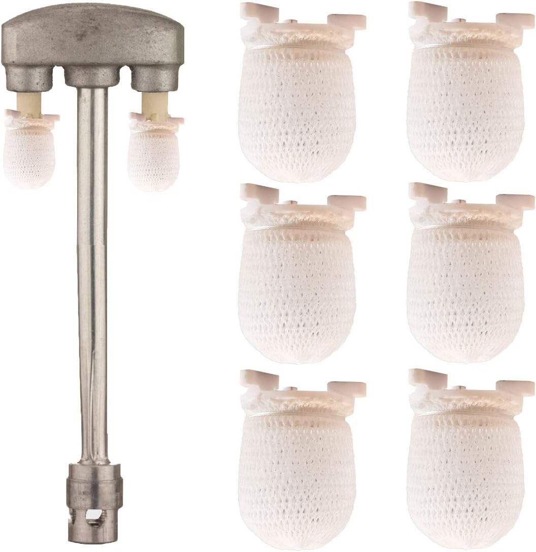 MTL-1 Gas Light Mantles Outdoor Pre-Formed Inverted 6-Pack