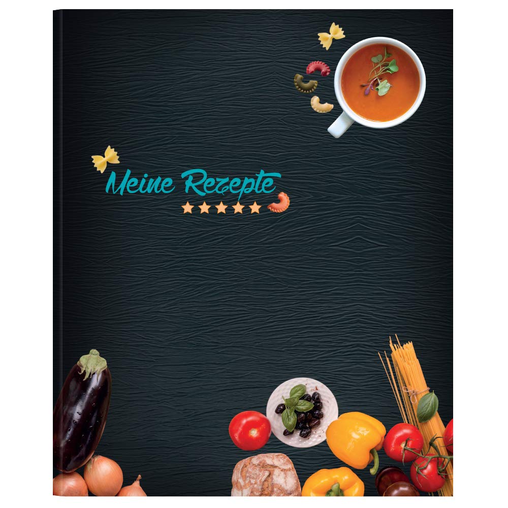 PRICARO Rezeptordner Komplett-Set "Buon Appetito zwei", A4, 8 teilig