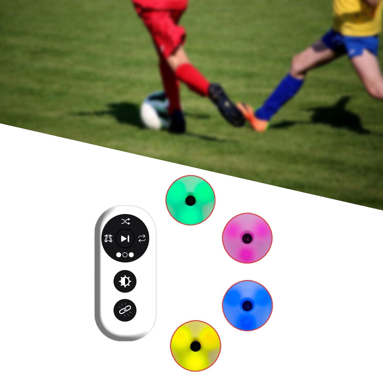 4X luci di Allenamento di Reazione LED luci di agilità Sportive Portatili