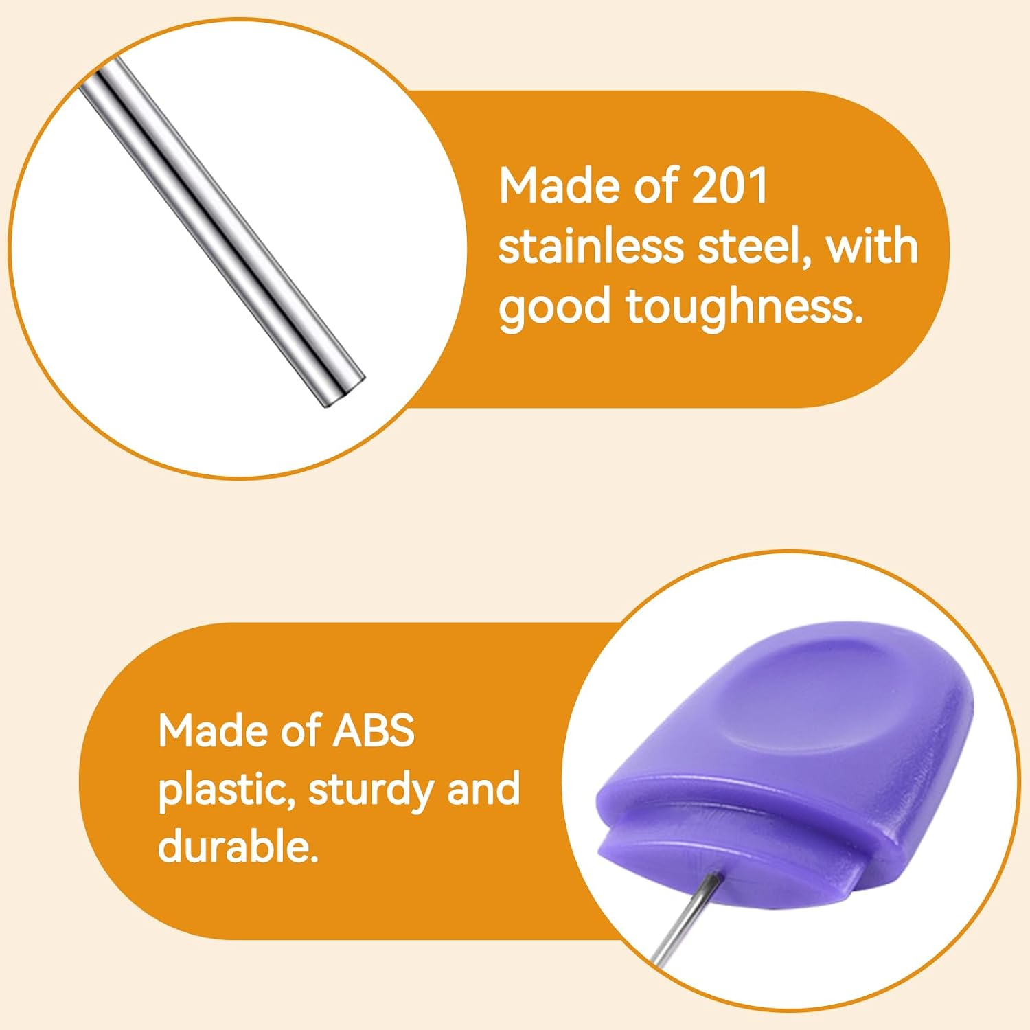 Cake Tester for Baking Doneness, Reusbale Cake Tester Needle Stainless Steel Cake Testing Probe Stick Cake Skewer Baking Tools for Cake Cupcake, Bread, Biscuit, Muffin, Pancake (1PCS)