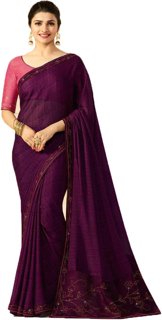 VV Enterprise Indian/Pakistani Designer Bollywood Fashion Cotton Designer Sarees For Wedding Starwalk A25