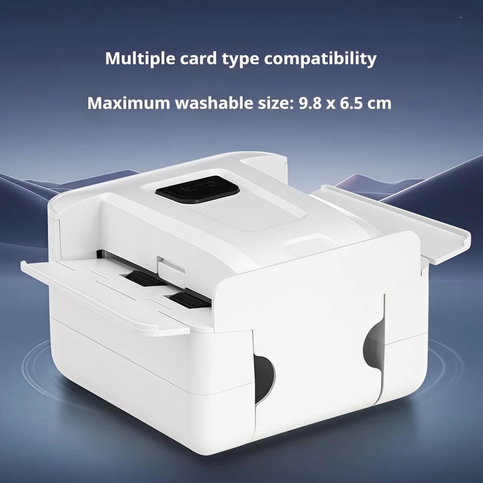 Mescolatori Automatici Carte da 2000 mAh, elettrici, White