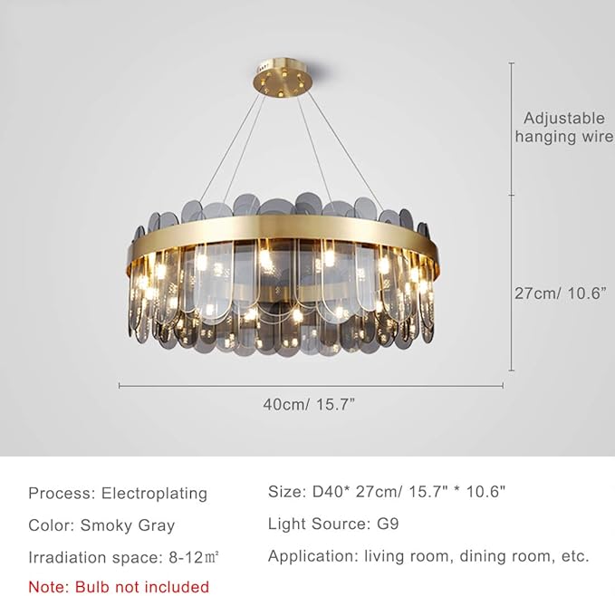 Generic Modern 6 Lights Glass Pendant Light Gold Sputnik Chandelier Adjustable Flush Mount Ceiling Pendant Lamp for Bedroom Living Room Farmhouse photo 3