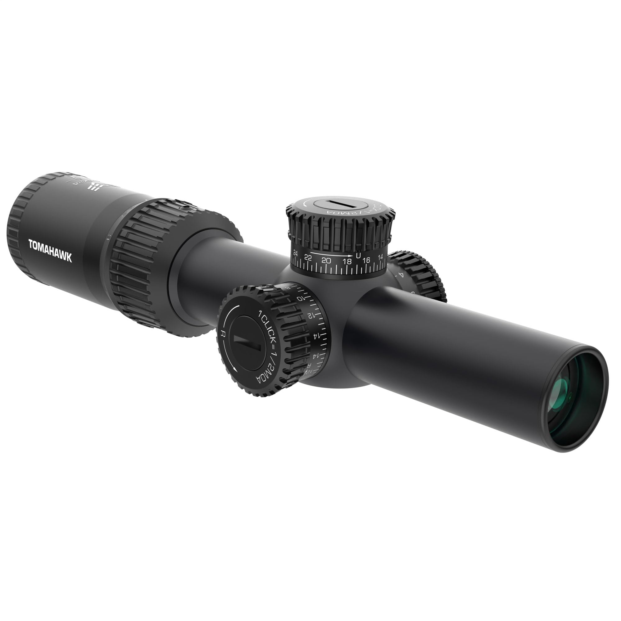 Amazon.com: Swampfox Tomahawk LPVO 1-4x24 Guerrilla Cross MOA