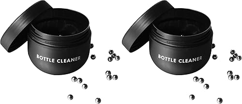 Riedel Abalorios limpiadores de botellas, transparentes, un envase - 001005 (paquete de 2)