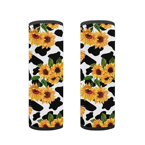 Miniatura 1 de Funda para cinturón de seguridad de automóvil para niños, con estampado de animales de dibujos animados, almohadillas para correa de asiento de