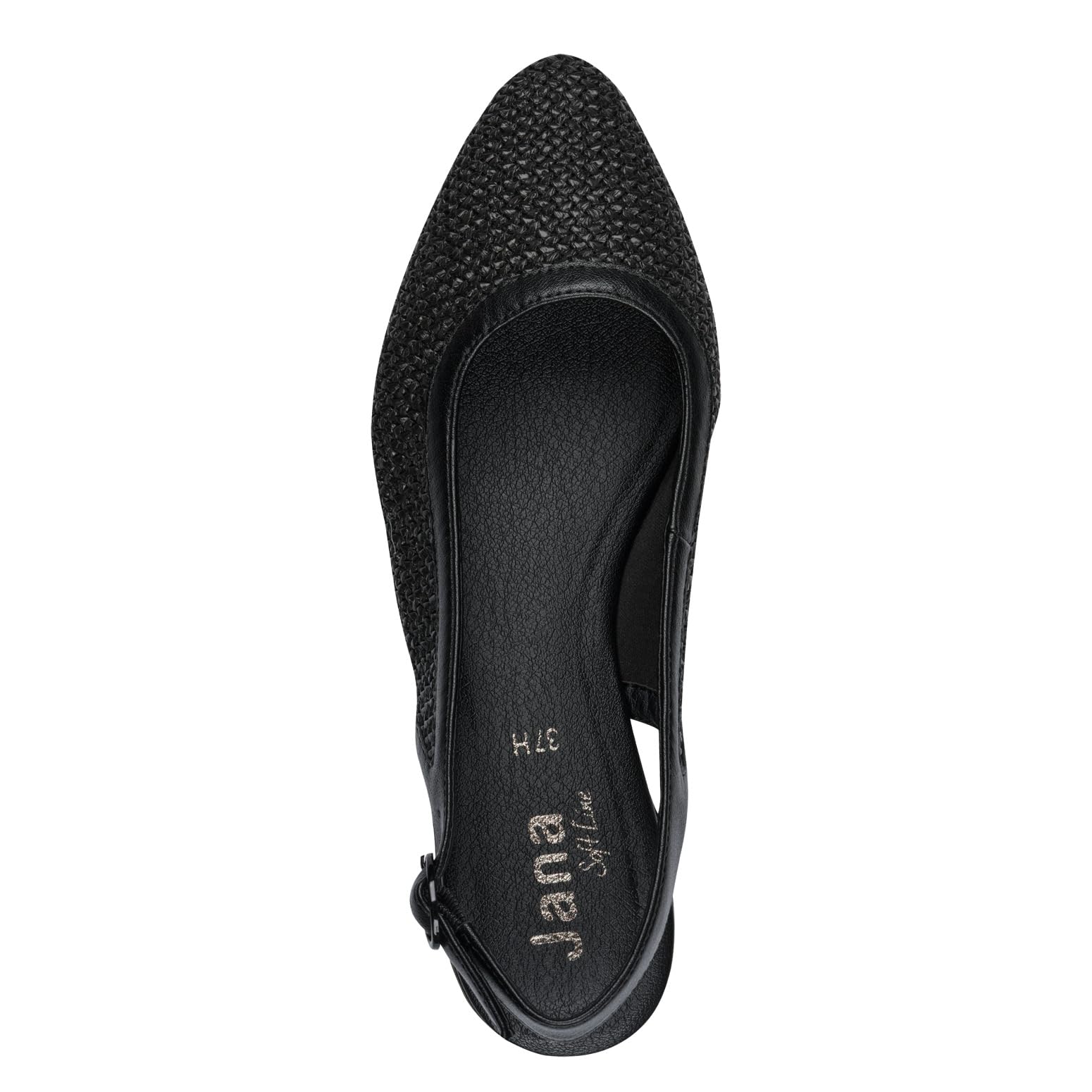 Jana Damen Slingpumps Flach mit Riemchen Vegan