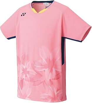 YONEX ヨネックスゲームシャツ 赤（ピンク系） サイズL 楽天市場】【YONEX/ヨネックス】半袖 ポロシャツ ユニゲーム