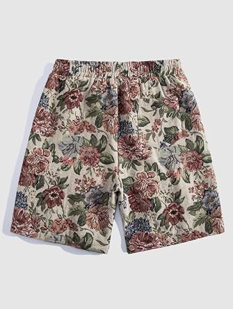 Label Design Solid Color Drawstring Shorts