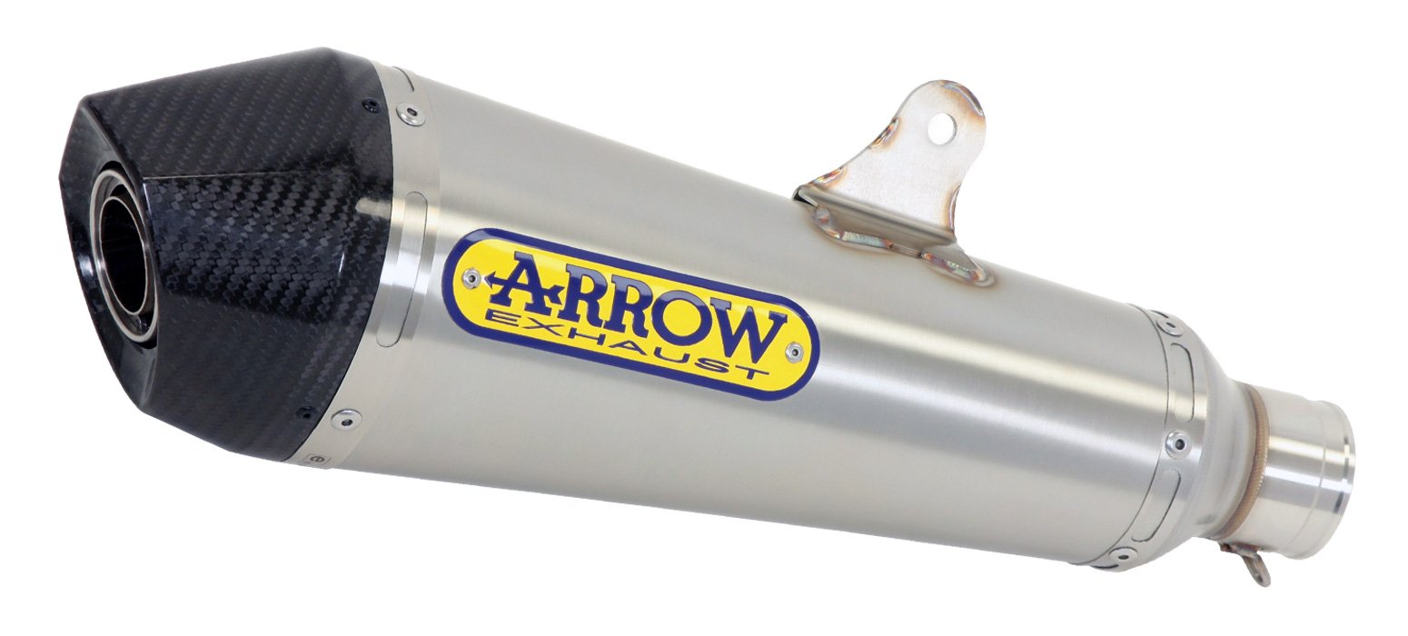 SV650用 ARROW X-Kone スリップオンマフラー リンクパイプ付き