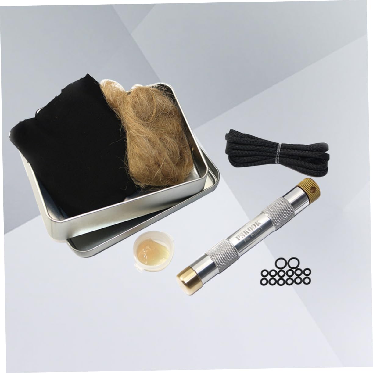 BESPORTBLE Outils de Feu à Piston Torche à Compression d'air Allume-Feu d'urgence pour Camping Randonnée Survie en Plein Air Facile à Utiliser Démarrage Rapide du Feu